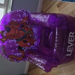 Vintage Scooby-Doo Limited Edition Inflatable Purple Chair NWT